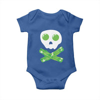 Funny St Patricks Day Baby Onesie Bacon & Eggs Skull & Crossbones