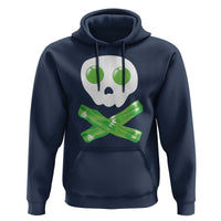 Funny St Patricks Day Hoodie Bacon & Eggs Skull & Crossbones