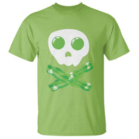 Funny St Patricks Day T Shirt Bacon & Eggs Skull & Crossbones