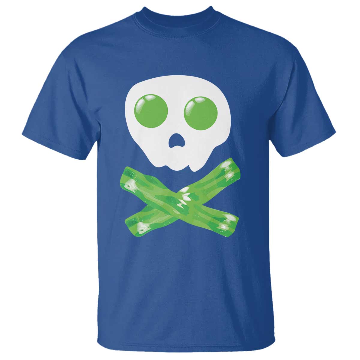 Funny St Patricks Day T Shirt Bacon & Eggs Skull & Crossbones