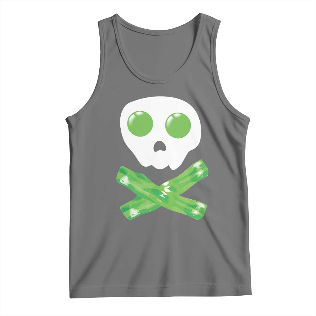 Funny St Patricks Day Tank Top Bacon & Eggs Skull & Crossbones