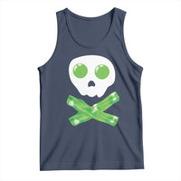 Funny St Patricks Day Tank Top Bacon & Eggs Skull & Crossbones