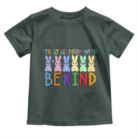 Teacher Easter Toddler T Shirt Treat All Peeps With Kindness Funny Bunny