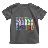 Teacher Easter Toddler T Shirt Treat All Peeps With Kindness Funny Bunny