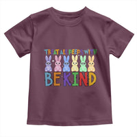 Teacher Easter Toddler T Shirt Treat All Peeps With Kindness Funny Bunny