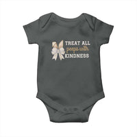 Bunny Coquette Ears Easter Teachers Baby Onesie Treat All Peeps With Kindness