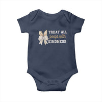 Bunny Coquette Ears Easter Teachers Baby Onesie Treat All Peeps With Kindness