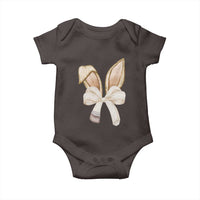 Easter Teachers Bunny Coquette Ears Baby Onesie