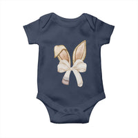 Easter Teachers Bunny Coquette Ears Baby Onesie