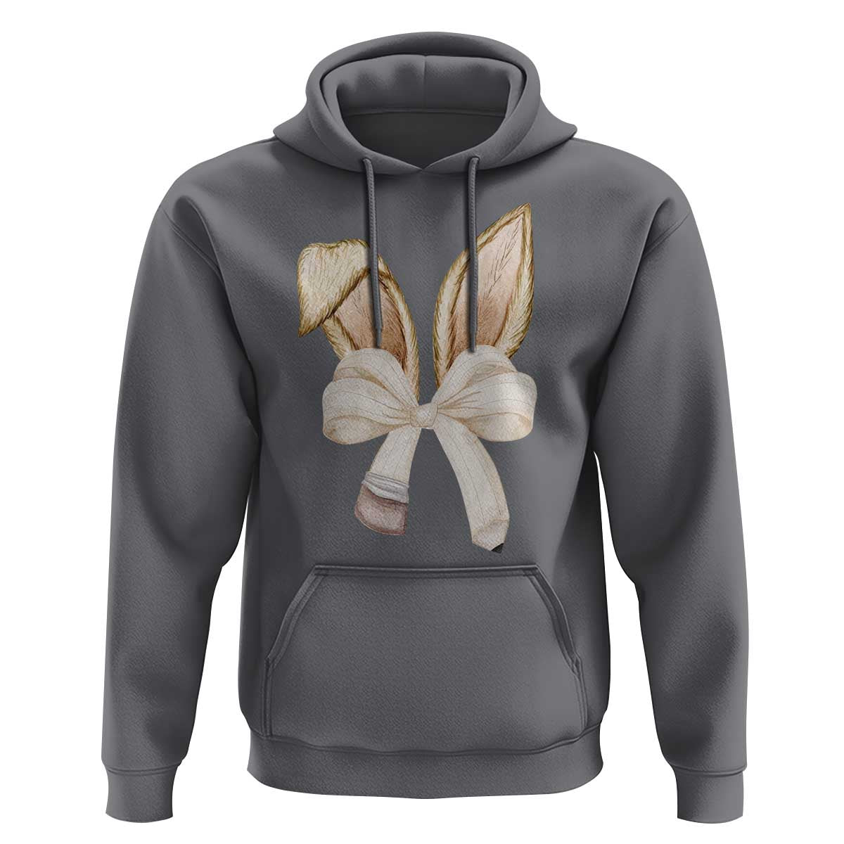 Easter Teachers Bunny Coquette Ears Hoodie