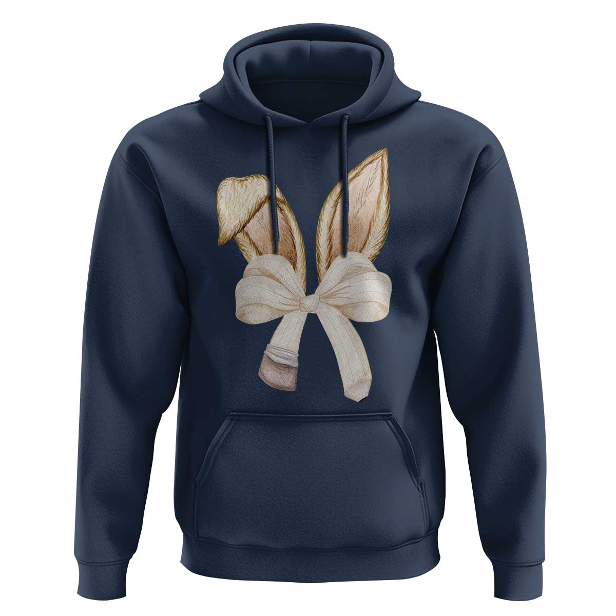 Easter Teachers Bunny Coquette Ears Hoodie