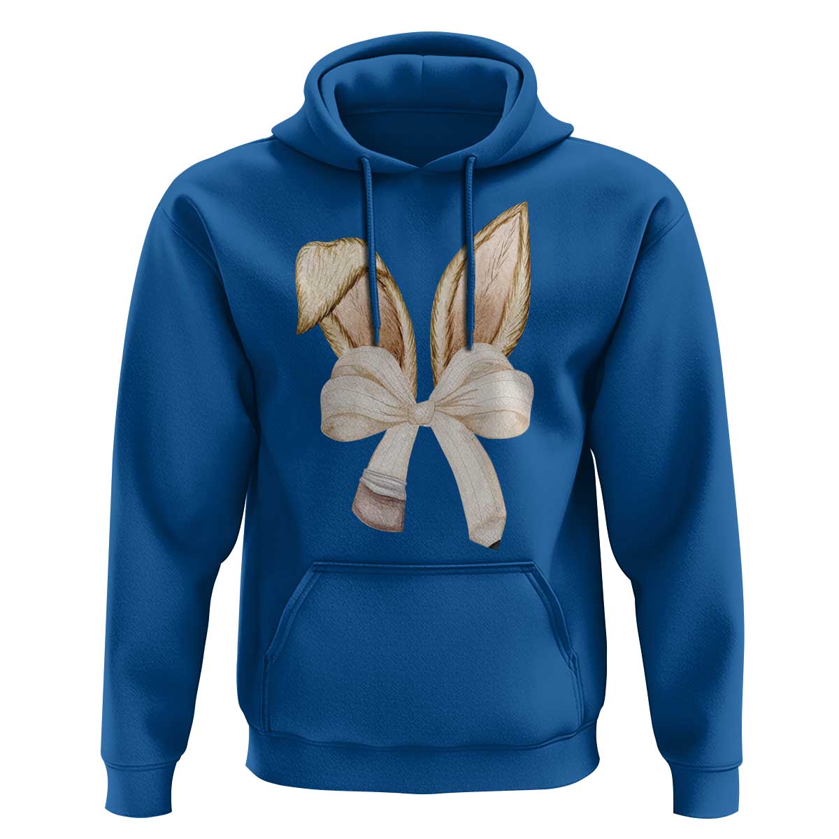 Easter Teachers Bunny Coquette Ears Hoodie