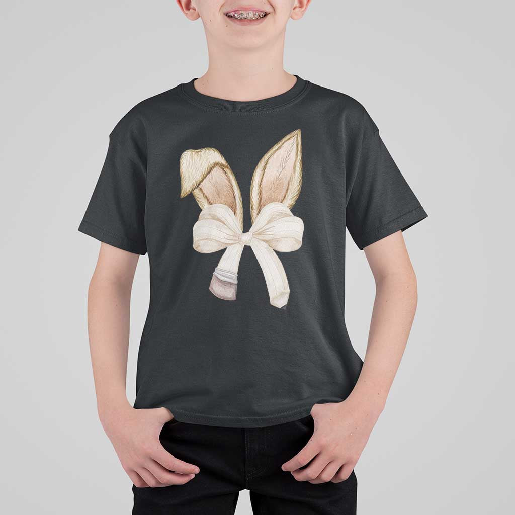 Easter Teachers Bunny Coquette Ears T Shirt For Kid