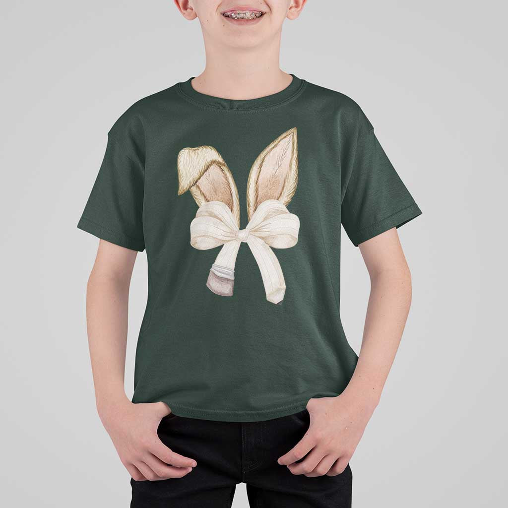 Easter Teachers Bunny Coquette Ears T Shirt For Kid