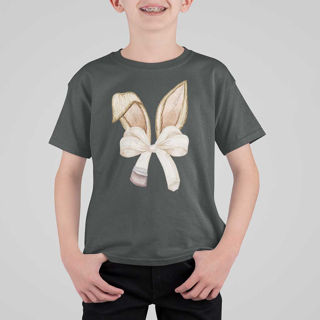 Easter Teachers Bunny Coquette Ears T Shirt For Kid