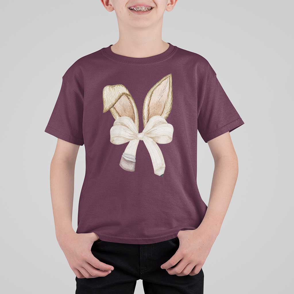Easter Teachers Bunny Coquette Ears T Shirt For Kid