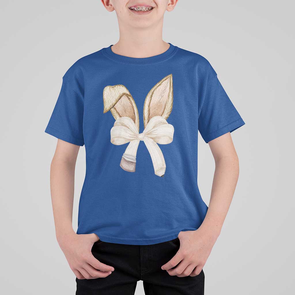 Easter Teachers Bunny Coquette Ears T Shirt For Kid