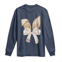 Easter Teachers Bunny Coquette Ears Long Sleeve Shirt
