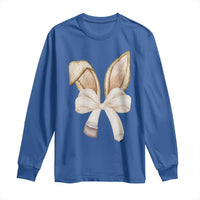 Easter Teachers Bunny Coquette Ears Long Sleeve Shirt