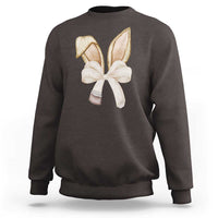 Easter Teachers Bunny Coquette Ears Sweatshirt