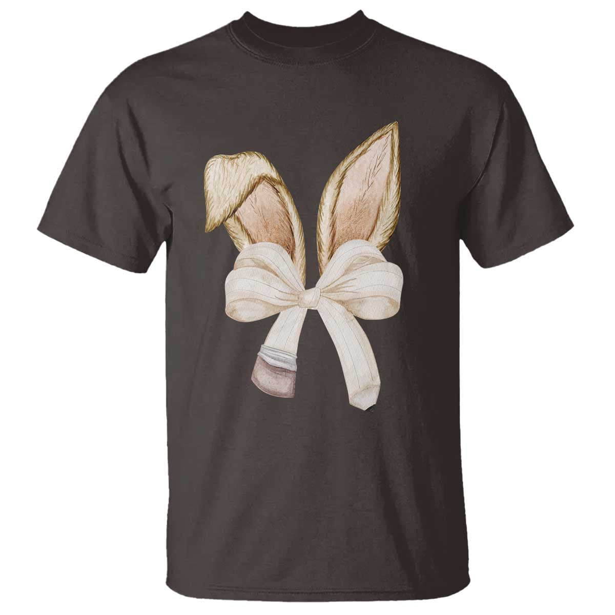 Easter Teachers Bunny Coquette Ears T Shirt