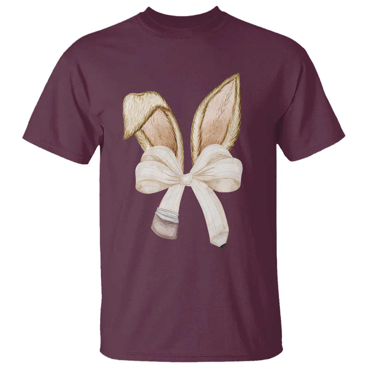 Easter Teachers Bunny Coquette Ears T Shirt