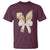 Easter Teachers Bunny Coquette Ears T Shirt