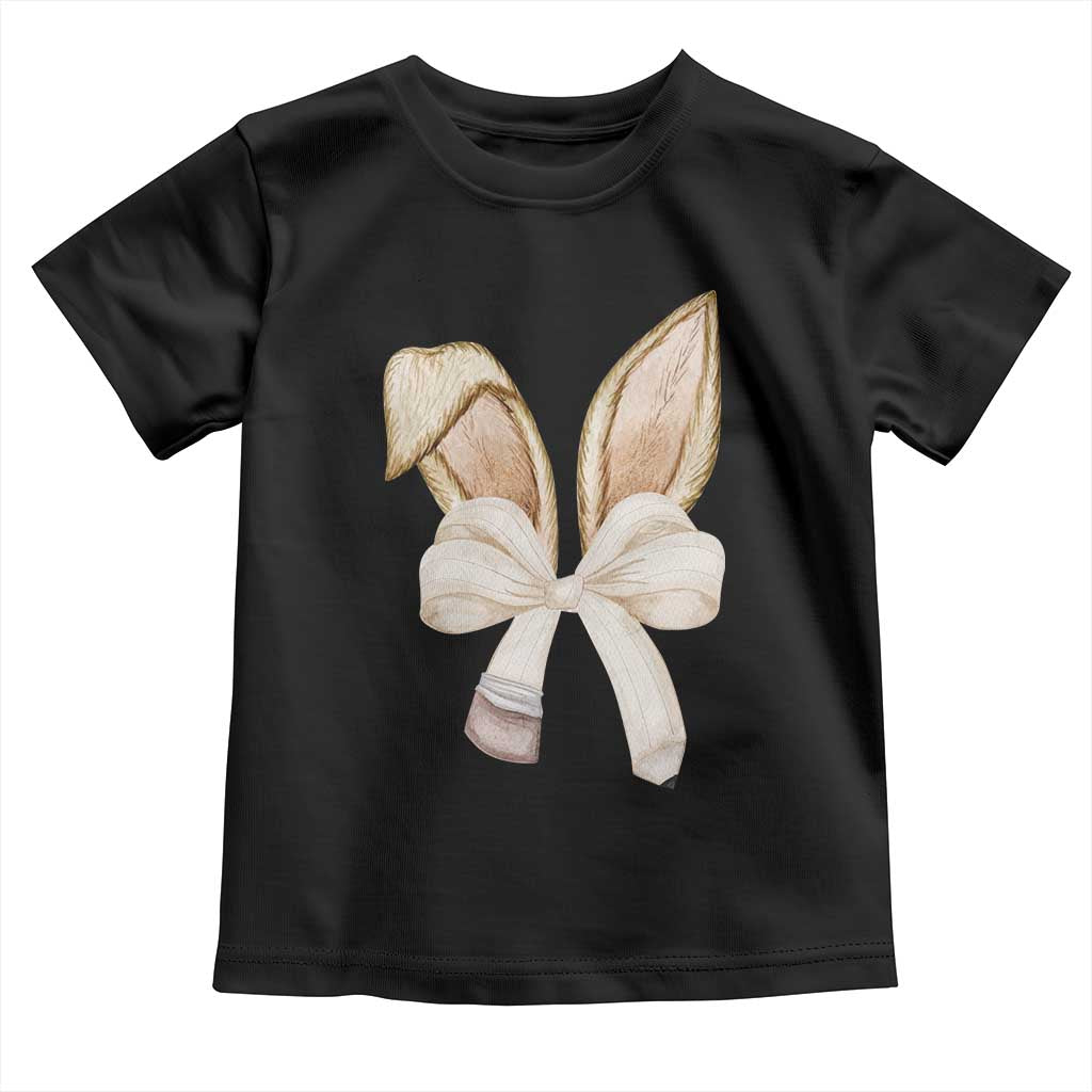 Easter Teachers Bunny Coquette Ears Toddler T Shirt