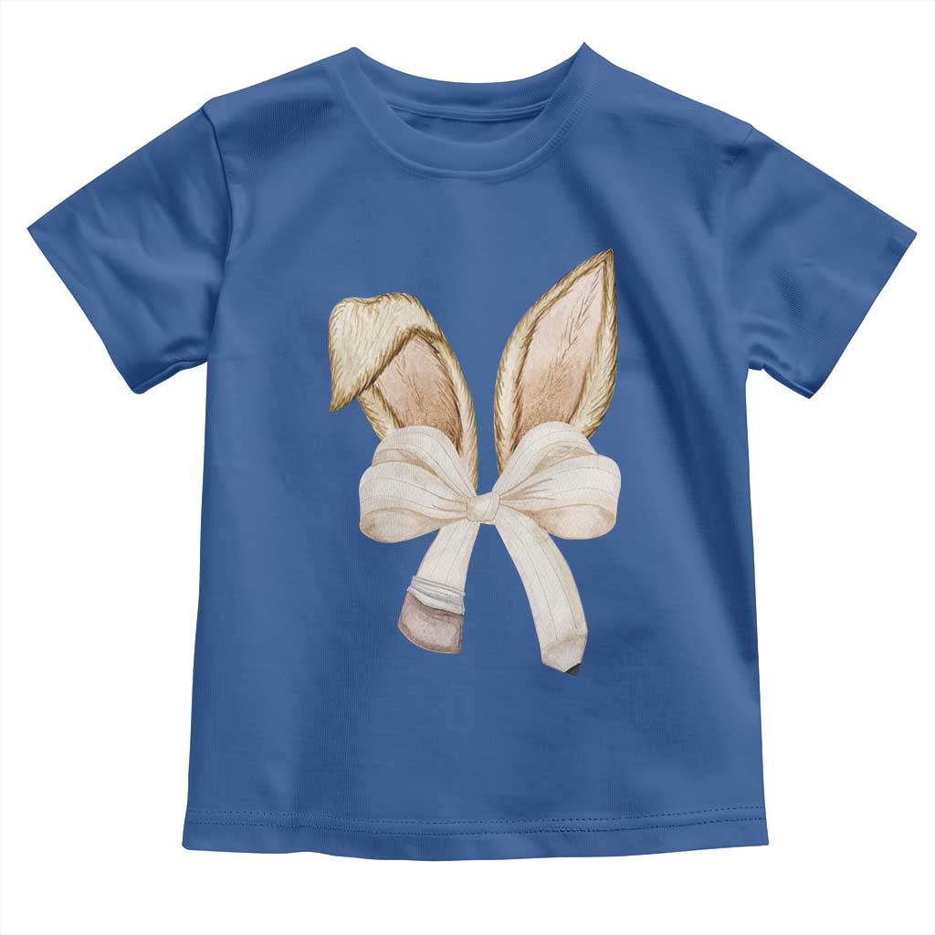 Easter Teachers Bunny Coquette Ears Toddler T Shirt