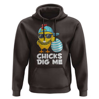 Funny Easter Hoodie Chicks Dig Me