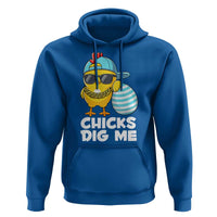 Funny Easter Hoodie Chicks Dig Me