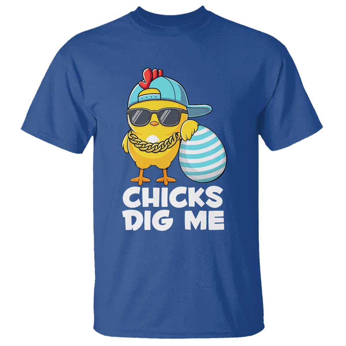 Funny Easter T Shirt Chicks Dig Me