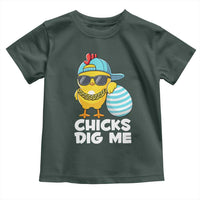 Funny Easter Toddler T Shirt Chicks Dig Me