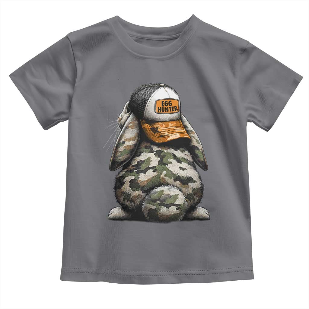 Camo Easter Bunny Toddler T Shirt Egg Hunter Kids