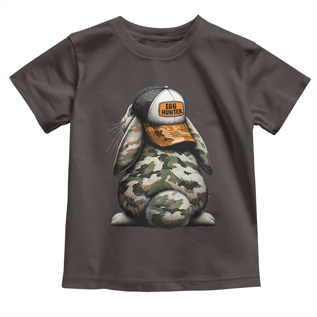 Camo Easter Bunny Toddler T Shirt Egg Hunter Kids