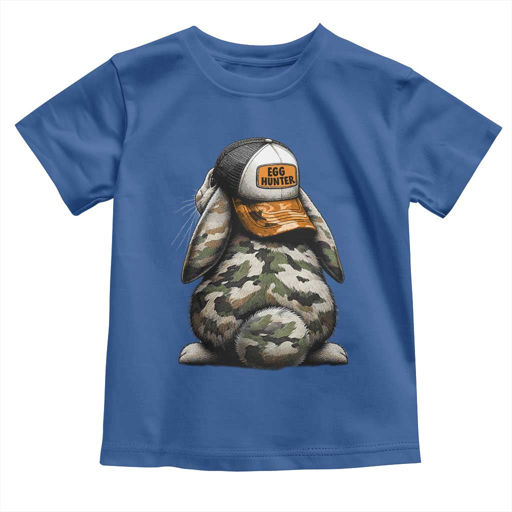 Camo Easter Bunny Toddler T Shirt Egg Hunter Kids