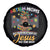 Afro Autism Mom Spare Tire Cover African American Autistic Black Mama Religious Cross