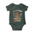Afro Autism Mom Baby Onesie African American Autistic Black Mama Religious Cross