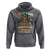 Afro Autism Mom Hoodie African American Autistic Black Mama Religious Cross