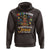 Afro Autism Mom Hoodie African American Autistic Black Mama Religious Cross