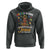 Afro Autism Mom Hoodie African American Autistic Black Mama Religious Cross