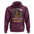 Afro Autism Mom Hoodie African American Autistic Black Mama Religious Cross