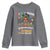 Afro Autism Mom Youth Sweatshirt African American Autistic Black Mama Religious Cross