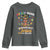 Afro Autism Mom Youth Sweatshirt African American Autistic Black Mama Religious Cross