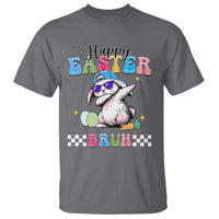 Happy Easter Bruh T Shirt Bunny Dabbing Rabbit Funny Kids Toddler Boys