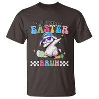 Happy Easter Bruh T Shirt Bunny Dabbing Rabbit Funny Kids Toddler Boys