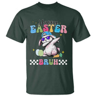 Happy Easter Bruh T Shirt Bunny Dabbing Rabbit Funny Kids Toddler Boys