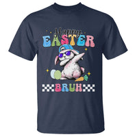 Happy Easter Bruh T Shirt Bunny Dabbing Rabbit Funny Kids Toddler Boys