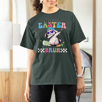Happy Easter Bruh T Shirt For Women Bunny Dabbing Rabbit Funny Kids Toddler Boys