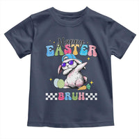 Happy Easter Bruh Toddler T Shirt Bunny Dabbing Rabbit Funny Kids Toddler Boys